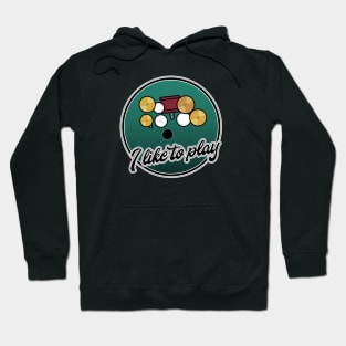 4-piece drum kit — right handed Hoodie